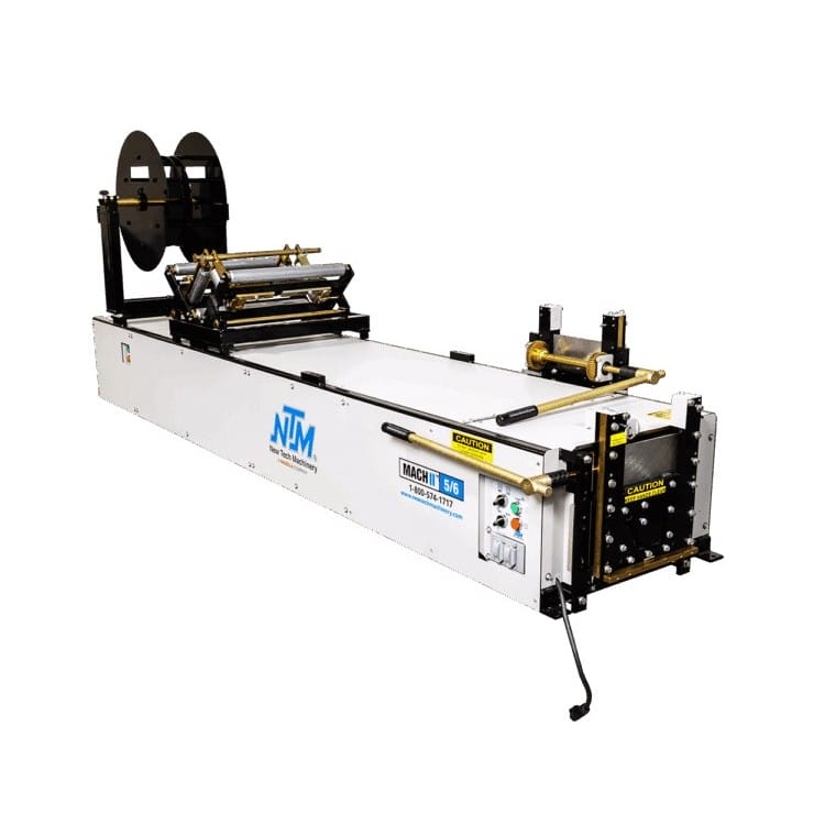 New Tech Machinery MACH II 5/6″ Combo Gutter Machine